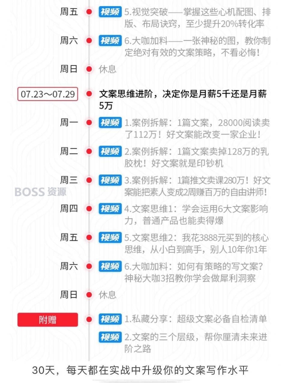 安顿爆款吸金文案实战训练营 30天开启文案赚钱之旅-AT互联