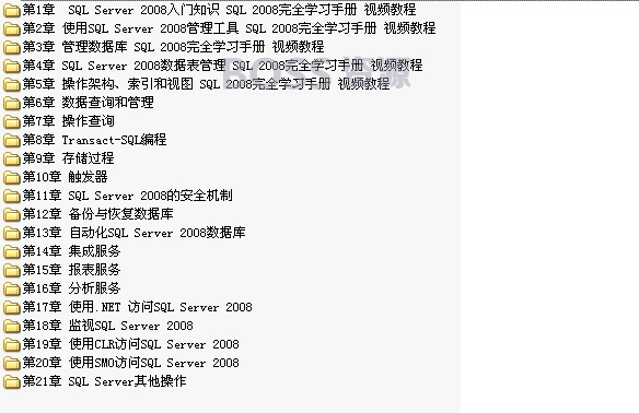 SQL Server2008从入门到精通 SQL数据库视频教程-AT互联-AT互联全栈开发服务商