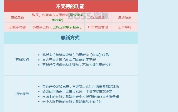 微擎平台源码V1.7.2商业版稳定程序 内含多模块 安装任意本地模块