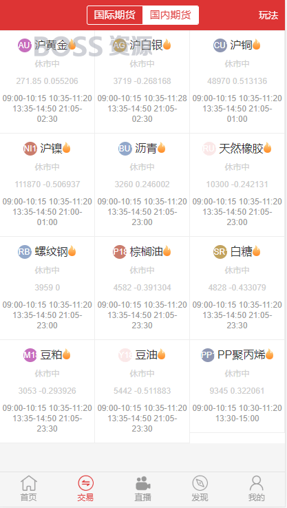 AT互联|富盈国际微盘点位盘yii高端系列+国内国外期货盘+带直播页面+完整数据_-AT互联全栈开发服务商