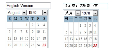 AT互联|中英文日期选择器