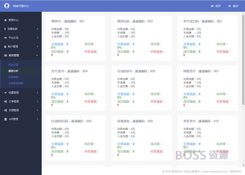 信恒支付源码 第四方支付源码-AT互联